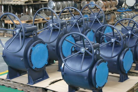 Blowout Proof 2500lb Trunnion Ball Valve for Industrial Fluid Control