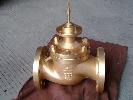 Single Seat Pneumatic Diaphragm Operated Fluid Flow Control Valve