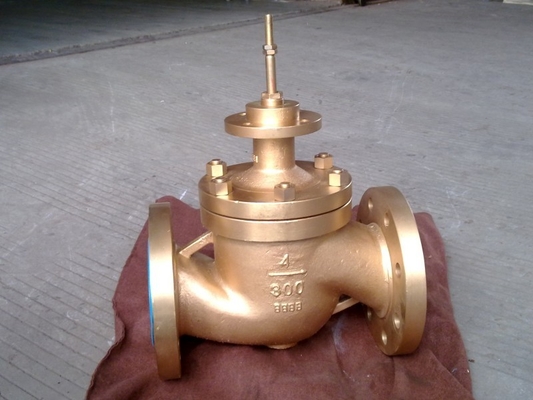 Single Seat Pneumatic Diaphragm Operated Fluid Flow Control Valve