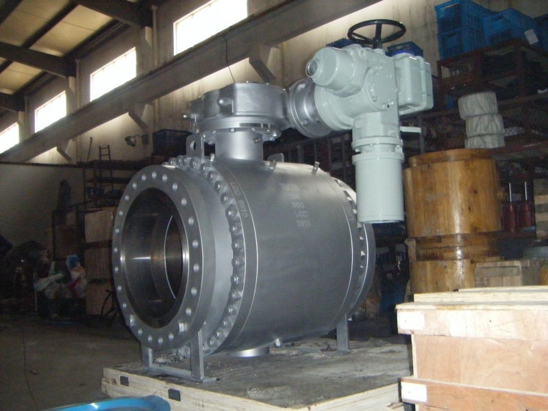 16 Inch Soft Seat Trunnion Ball Valve for Heavy Duty Applications